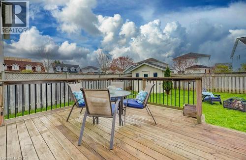 255 Highbrook Crescent, Kitchener, ON - Outdoor With Deck Patio Veranda