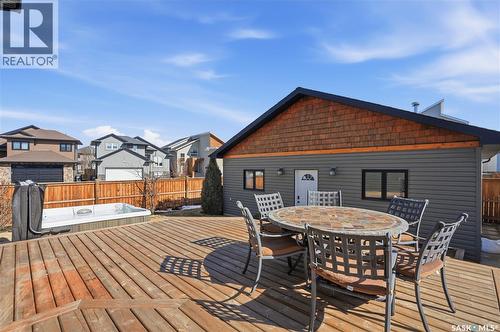 210 Padget Crescent, Saskatoon, SK - Outdoor With Deck Patio Veranda With Exterior