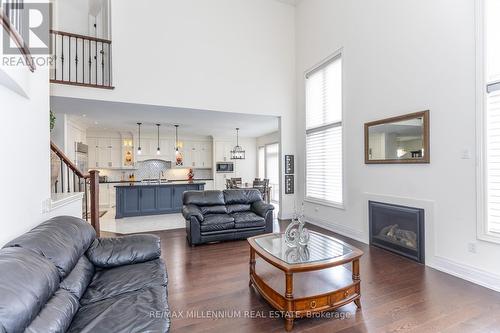 11 Algoma Drive, Vaughan, ON - Indoor Photo Showing Living Room With Fireplace