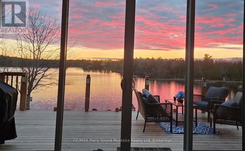 730 124 Highway, Mckellar, ON - Indoor Photo Showing Other Room With Body Of Water