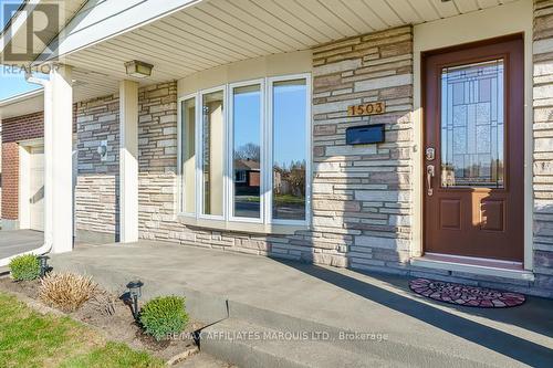 Front Porch for waiting on the school bus. - 1503 Second Street E, Cornwall, ON - Outdoor