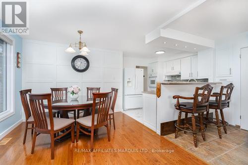 Open concept Kitchen and Dining with Bar Seating - 1503 Second Street E, Cornwall, ON - Indoor Photo Showing Dining Room