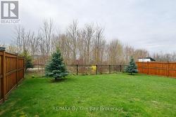 Fenced in back yard - 