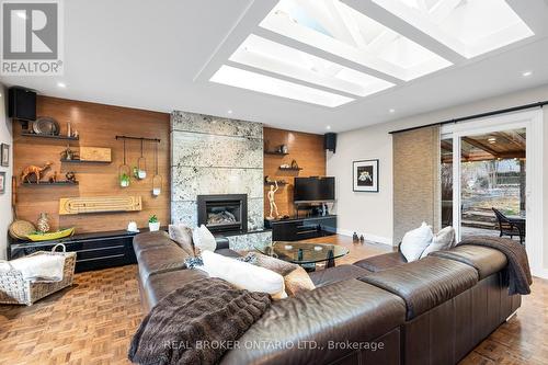 1958 Neepawa Avenue, Ottawa, ON - Indoor Photo Showing Living Room With Fireplace