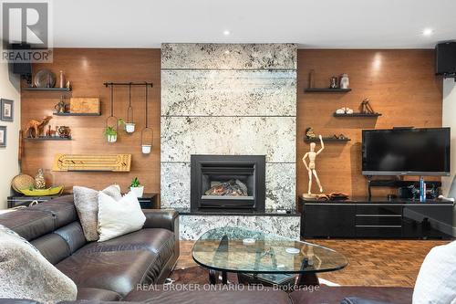 1958 Neepawa Avenue, Ottawa, ON - Indoor Photo Showing Living Room With Fireplace