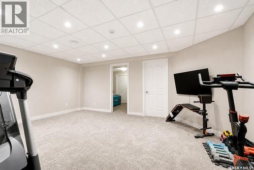 3644 Green Moss Lane, Regina, SK - Indoor Photo Showing Gym Room