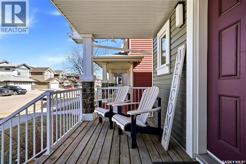 3644 Green Moss Lane, Regina, SK - Outdoor With Deck Patio Veranda With Exterior