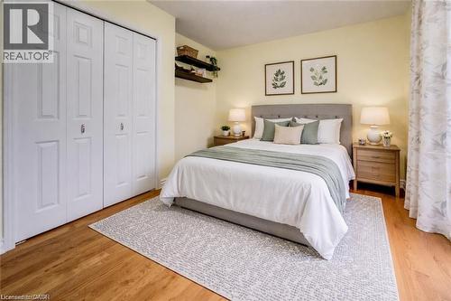 virtually staged - 4 Ronald Road, Cambridge, ON - Indoor Photo Showing Bedroom