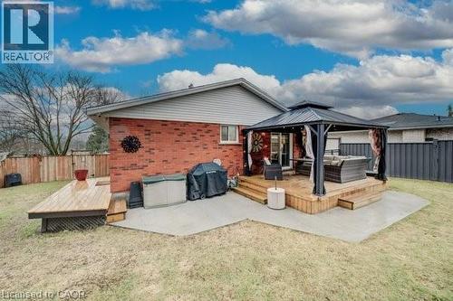4 Ronald Road, Cambridge, ON - Outdoor With Deck Patio Veranda