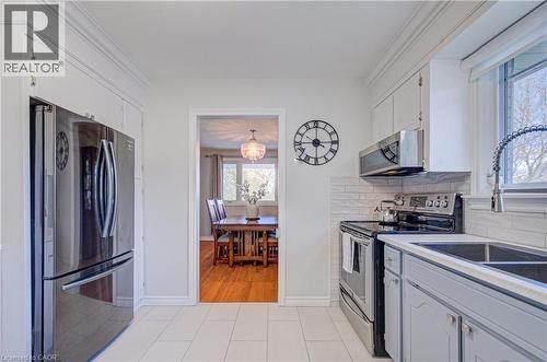 4 Ronald Road, Cambridge, ON - Indoor Photo Showing Kitchen With Double Sink