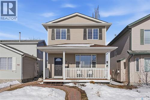 719 Rutherford Lane, Saskatoon, SK - Outdoor With Deck Patio Veranda