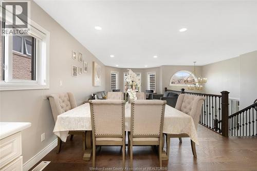 4205 Barton Crescent, Windsor, ON - Indoor Photo Showing Dining Room