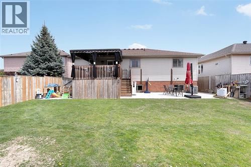 4205 Barton Crescent, Windsor, ON - Outdoor With Deck Patio Veranda