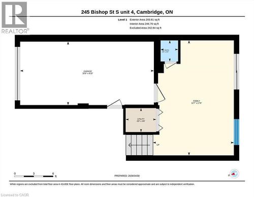 245 Bishop Street S Unit# 4, Cambridge, ON - Outdoor With Body Of Water With View