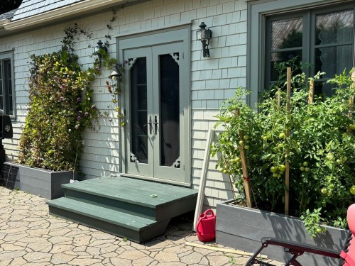 Cour - 9 Av. Chassé, Kamouraska, QC - Outdoor With Deck Patio Veranda With Exterior