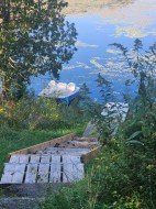 Accès au plan d'eau - 