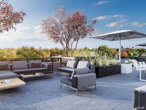 Patio - 402-10130 Rue Lauraine-Vaillancourt, Montréal (Ahuntsic-Cartierville), QC - Outdoor
