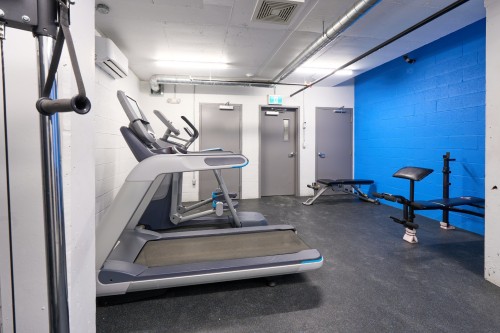 Exercise Room - 402-10130 Rue Lauraine-Vaillancourt, Montréal (Ahuntsic-Cartierville), QC - Indoor Photo Showing Gym Room