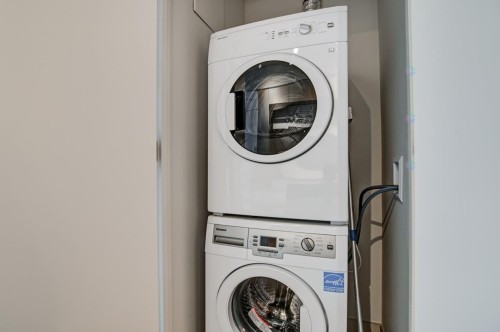 Laundry - 3508-1188 Rue St-Antoine O., Montréal (Ville-Marie), QC - Indoor Photo Showing Laundry Room