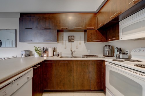 Kitchen - 2508-15 Boul. La Fayette, Longueuil (Le Vieux-Longueuil), QC - Indoor Photo Showing Kitchen With Double Sink