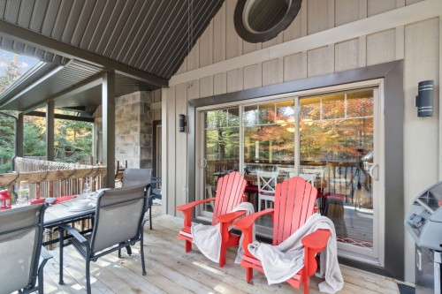 Patio - 12 Imp. Du Chardonnet, Lac-Supérieur, QC - Outdoor With Exterior