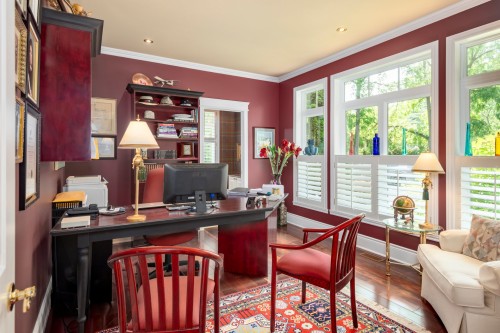 Bureau - 244 Rue Main, Hudson, QC - Indoor Photo Showing Office
