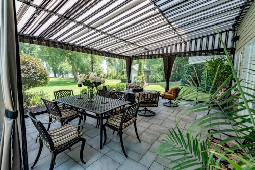 Terrasse - 244 Rue Main, Hudson, QC - Outdoor With Deck Patio Veranda With Exterior