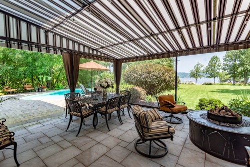 Terrasse - 244 Rue Main, Hudson, QC - Outdoor With In Ground Pool With Deck Patio Veranda