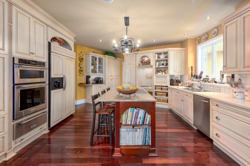 Cuisine - 244 Rue Main, Hudson, QC - Indoor Photo Showing Kitchen With Double Sink