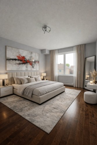 Master Bedroom - 305-3745 Av. Jean-Béraud, Laval (Chomedey), QC - Indoor Photo Showing Bedroom