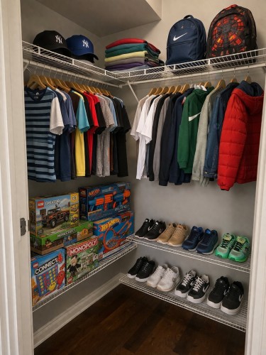 Closet - 305-3745 Av. Jean-Béraud, Laval (Chomedey), QC - Indoor With Storage