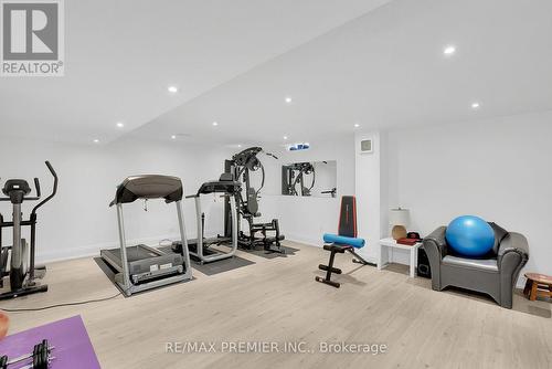 116 Torrey Pines Road, Vaughan, ON - Indoor Photo Showing Gym Room