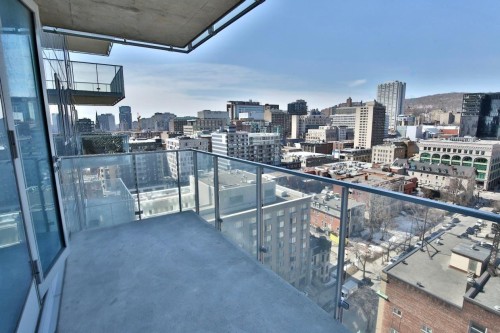 Balcony - 1201-1155 Rue De La Montagne, Montréal (Ville-Marie), QC - Outdoor With Balcony With View