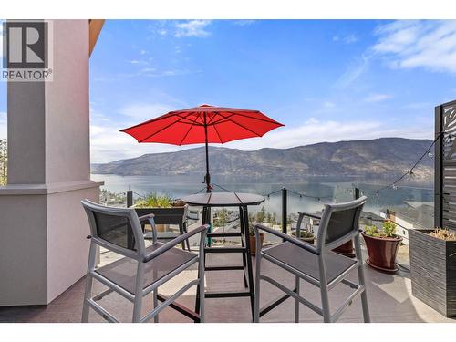 Upper deck - 3663 Mckinley Beach Drive, Kelowna, BC - Outdoor With Body Of Water With Exterior