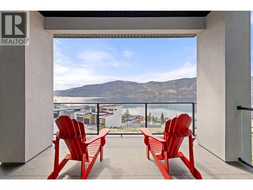 Lower deck - 3663 Mckinley Beach Drive, Kelowna, BC - Outdoor With Body Of Water With Balcony