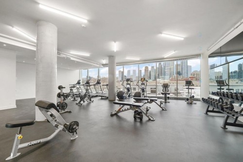 Exercise Room - 309B-1400 Rue Ottawa, Montréal (Le Sud-Ouest), QC - Indoor Photo Showing Gym Room