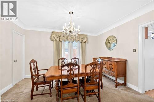 95 Empress Avenue, Hamilton, ON - Indoor Photo Showing Dining Room