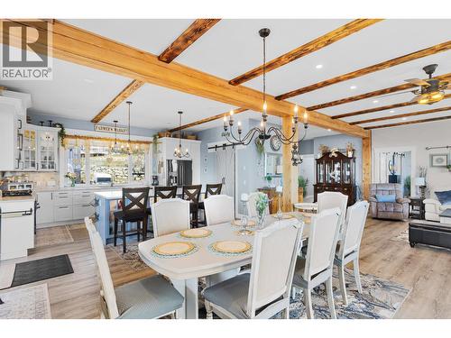 137 Eagle Point, Osoyoos, BC - Indoor Photo Showing Dining Room