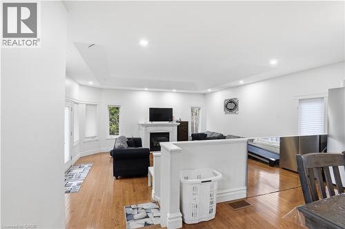 107 Deschene Avenue, Hamilton, ON - Indoor With Fireplace