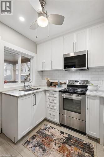 22 Dellroy Avenue, Kitchener, ON - Indoor Photo Showing Kitchen