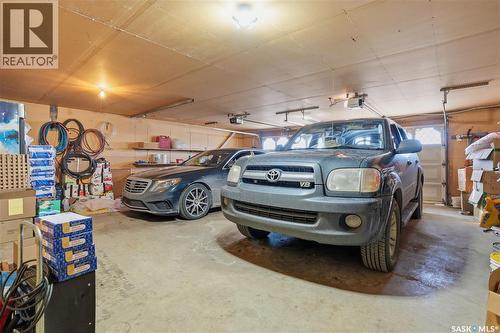 Chamberlain Acreage 3, Chamberlain, SK - Indoor Photo Showing Garage