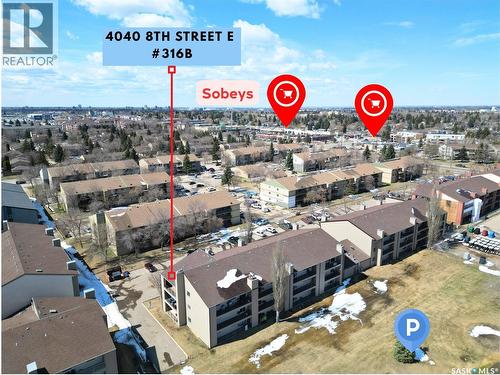 316B 4040 8Th Street E, Saskatoon, SK - Outdoor With View