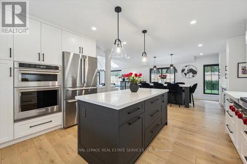 169 Oakes Drive, Mississauga, ON - Indoor Photo Showing Kitchen With Stainless Steel Kitchen With Upgraded Kitchen