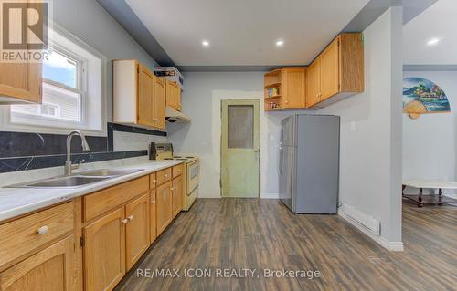 138 Courtland Avenue E, Kitchener, ON - Indoor Photo Showing Kitchen With Double Sink