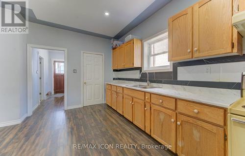 138 Courtland Avenue E, Kitchener, ON - Indoor Photo Showing Kitchen With Double Sink
