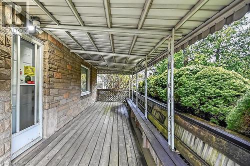 419 East 42Nd Street, Hamilton, ON - Outdoor With Deck Patio Veranda With Exterior