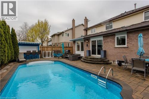 3199 Desmond Drive, Burlington, ON - Outdoor With In Ground Pool With Deck Patio Veranda With Exterior