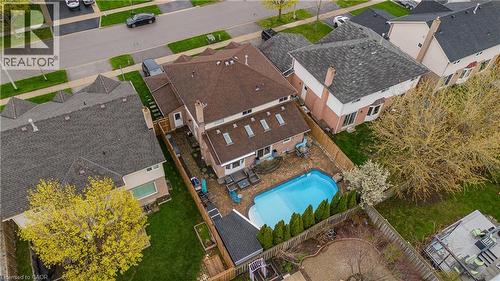 3199 Desmond Drive, Burlington, ON - Outdoor With In Ground Pool With View
