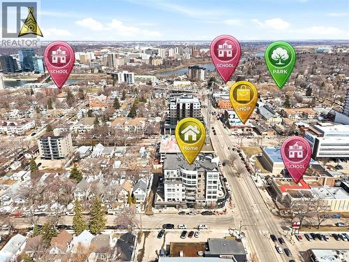 702 922 Broadway Avenue, Saskatoon, SK - Outdoor With View