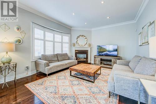 3199 Cotter Road, Burlington, ON - Indoor Photo Showing Living Room With Fireplace